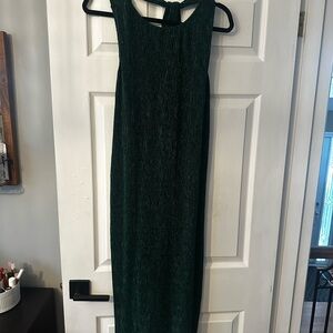Anthropologie  Green Sleeveless Dress